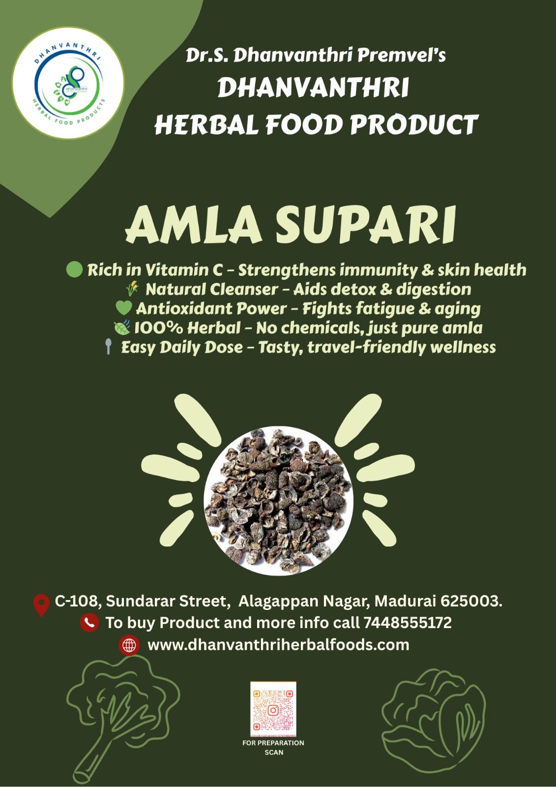 Dhanvanthri Amla Supari