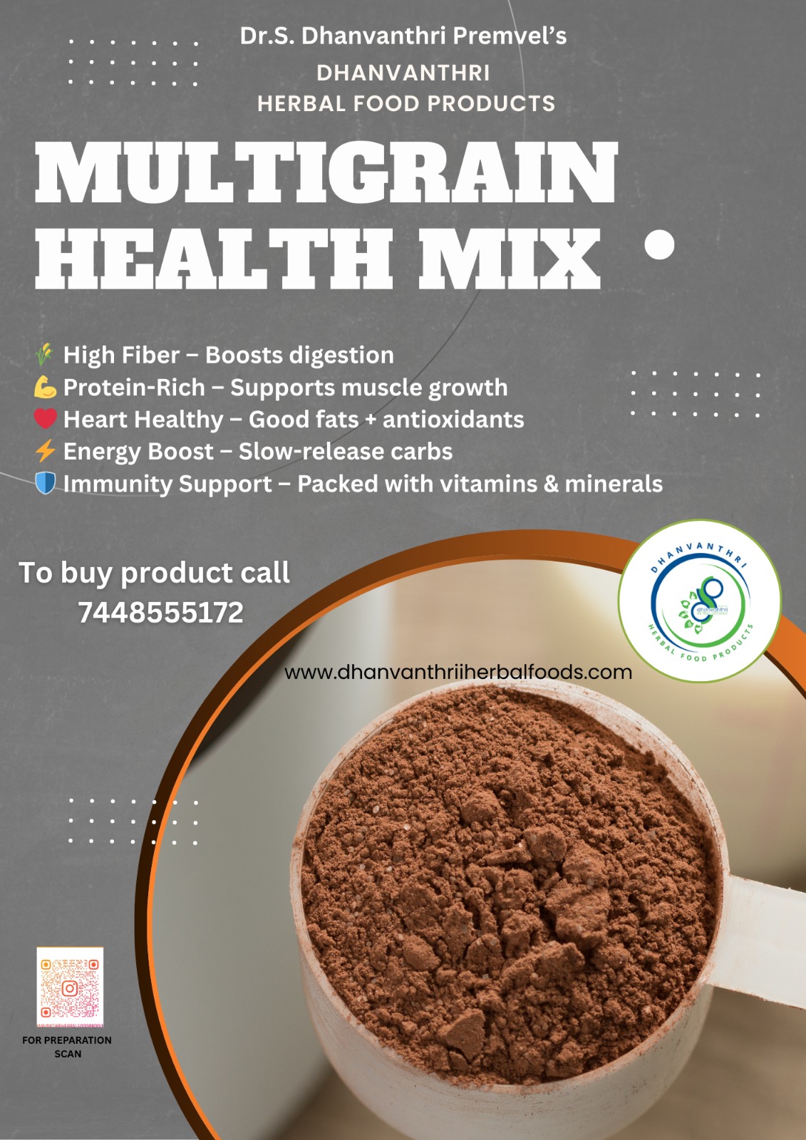 Dhanvanthri Multi Grain Mix